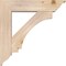 Ekena Millwork Imperial Traditional Smooth Bracket w/ Offset Brace, Douglas Fir, 7 1/2"W x 32"D x 32"H BKT0806X32X32IMP01SDF - alternate 3